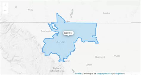 sheridan wyoming zip code
