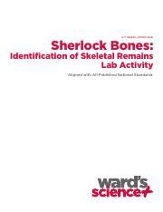 Sherlock Bones Answer Key