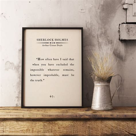 Sherlock Holmes Quotes
