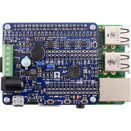 shield robotique pour raspberry LEXTRONIC.