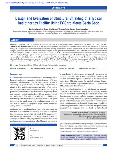 Shielding Evaluation For A Radiotherapy Bunker By Ncrp 151