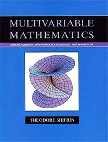Full Download Shifrin Multivariable Mathematics Solutions Manual 