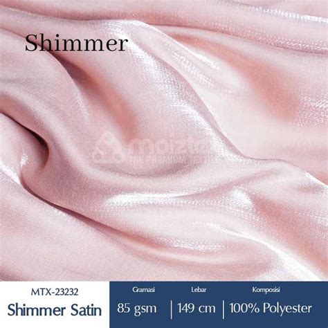 Shimmer Silk Warna Kain - Warna Kain