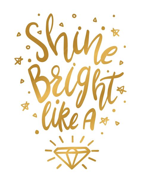 Shine Shine Bright Like A Diamond