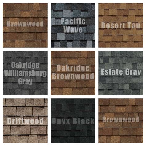 shingle colors