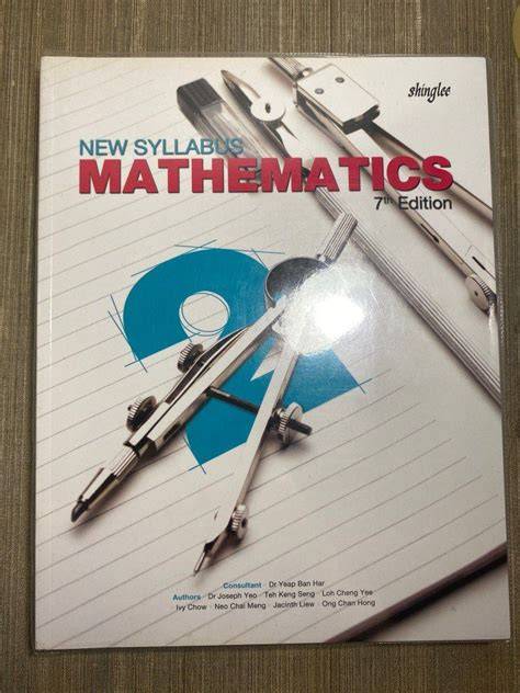 shinglee mathematics sec 2 7th edition