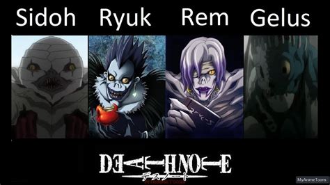 Shinigamis Death Note