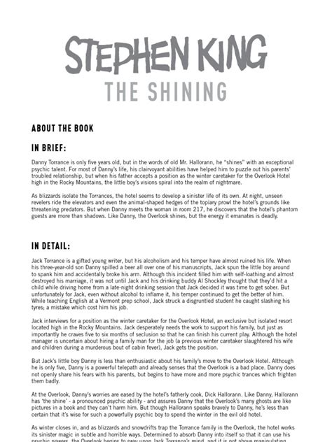Shining Pdf