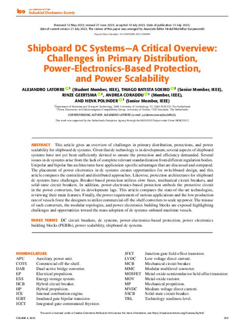 Download Shipboard Power Protection Solution Overview 