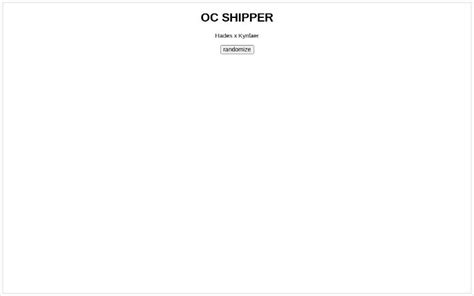 Shipper Name Generator