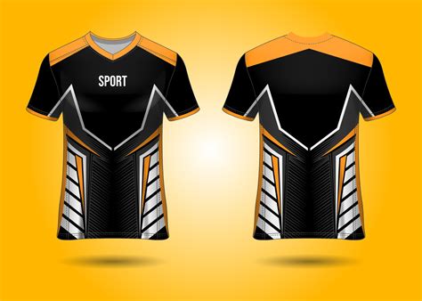 Shirt Template Racing Jersey Design Soccer Jersey Free Template Hitam Polos - Template Hitam Polos