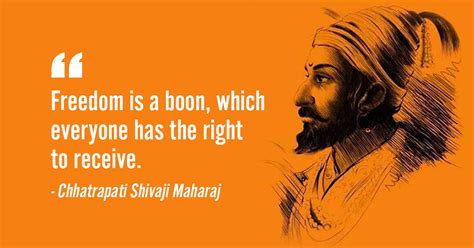 Shivaji Maharaj Related Quotes