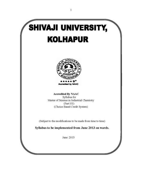 Full Download Shivaji University Syllabus M 2017 2018 Studychacha 