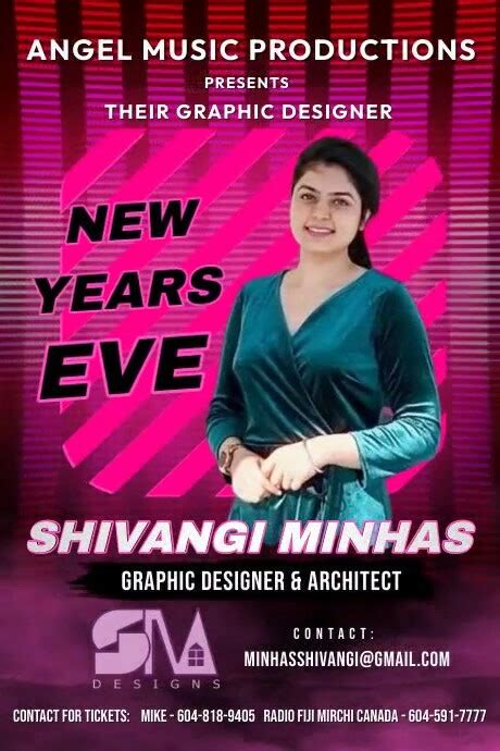 shivangi dev biography template