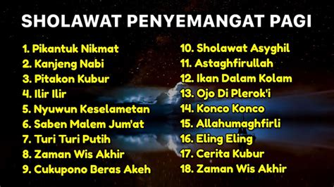 SHOLAWAT KOPLO - SHOLAWAT FULL ALBUM TERBARU 2024 NING UMI