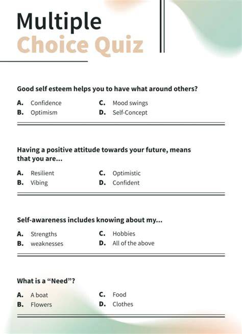 shooting dad multiple choice questions