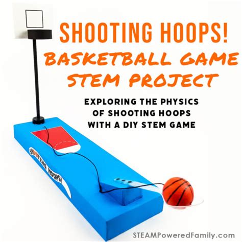 Shooting Hoops Basketball Stem Project Basketball Science Experiments - Basketball Science Experiments