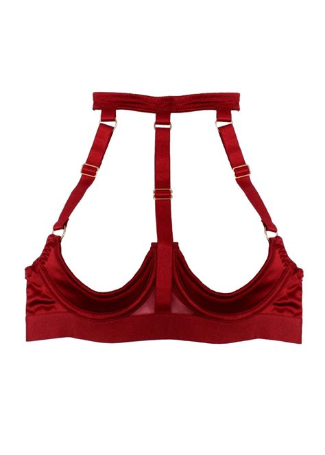 Shop the Hottest Leather Red Bras for a Bold and Sexy Look!
