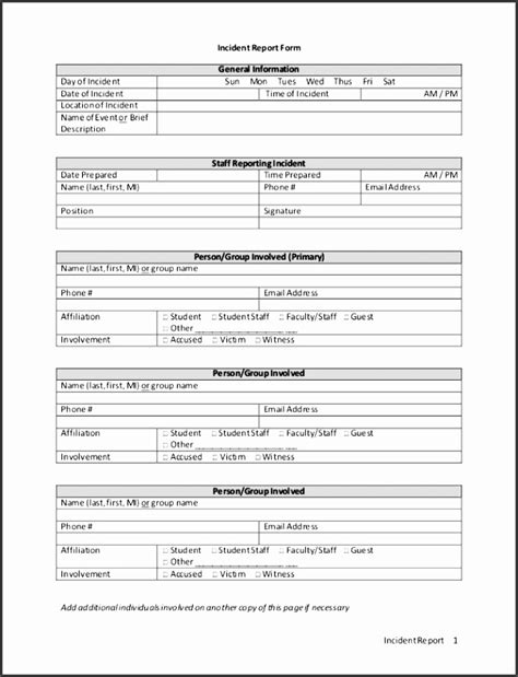 shoplifting incident report sample