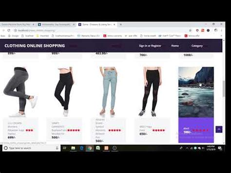 Full Download Shopping Project For Clothing Documentation 