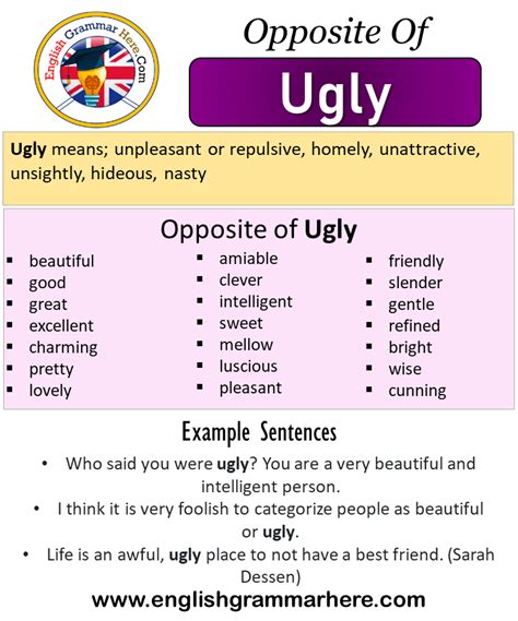 short and ugly words
