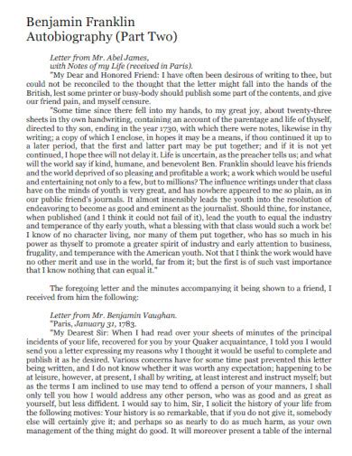 short autobiography of scientists