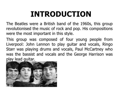 short bio the beatles