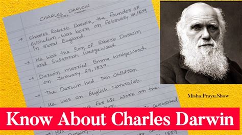short biography of charles darwin