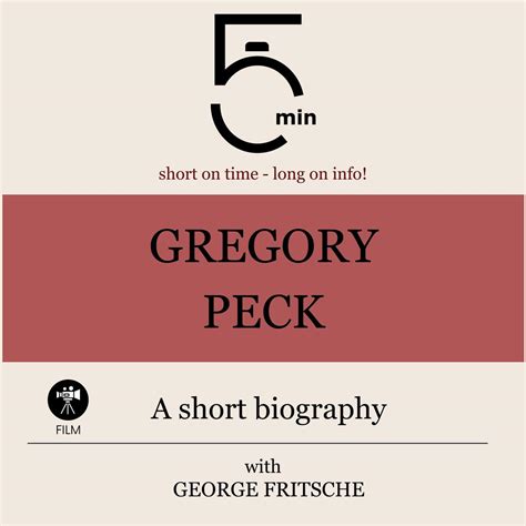 short biography of gregory peck