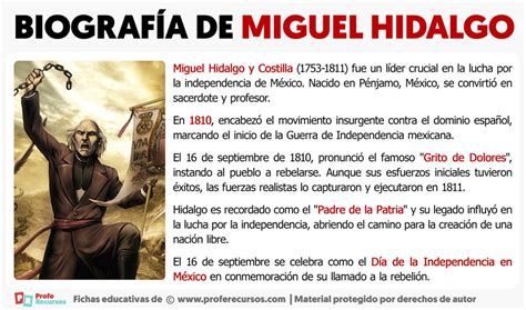 short biography of miguel hidalgo