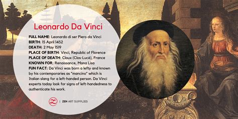 short biography on leonardo da vinci