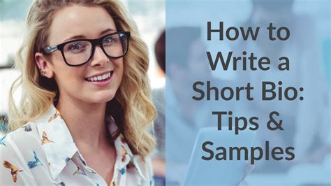 short biography writing tips