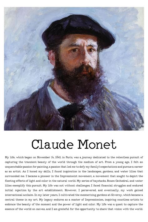 short monet biography