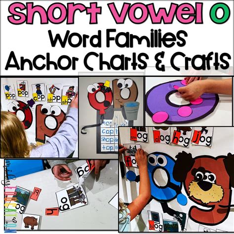 Short O Word Family Bundle For Special Education O For Words For Kids - O For Words For Kids