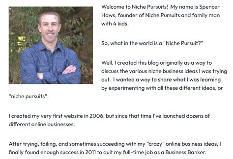 short professional bio for work examples