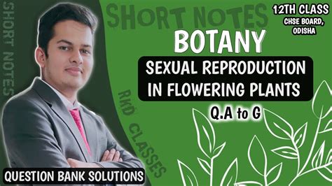 short questions with answer in botany
