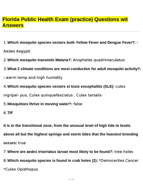 Full Download Short Answer Question For Public Health Exam 