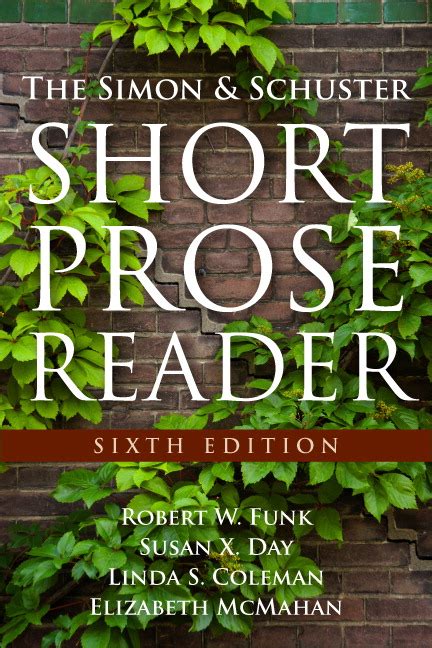 Full Download Short Prose Reader 6Th Edition 