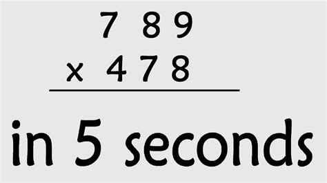 Shortcuts For Multiplication Of Numbers Easy Way For 3digit Multiplication With Answers - 3digit Multiplication With Answers