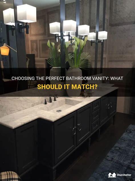 Should Bathroom Vanity Match Room Floors?