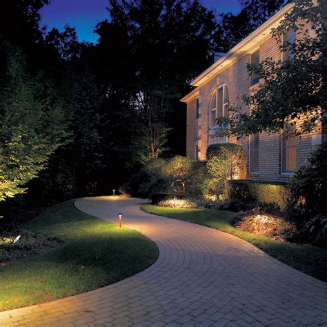 should landscape lighting stay on all night?