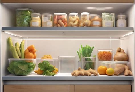 should you keep ginger in the fridge