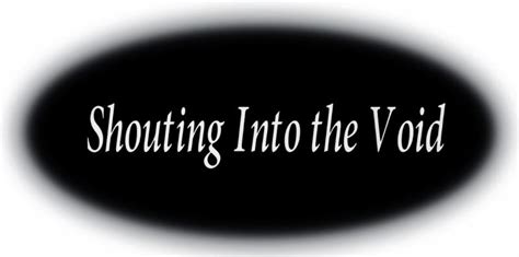 Shouting Into The Void Abstract Image
