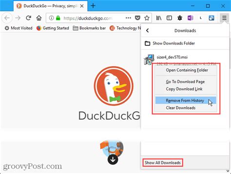 show all downloads firefox