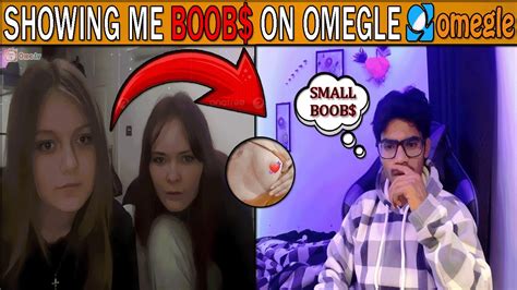 show boobs omegle