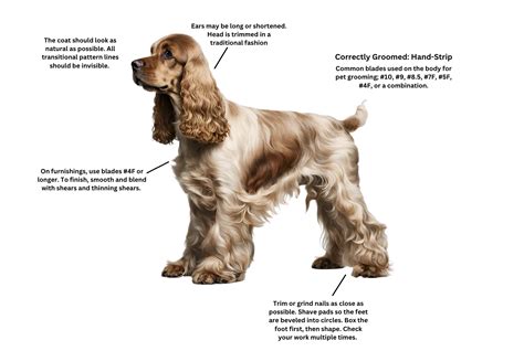 show cocker spaniel grooming