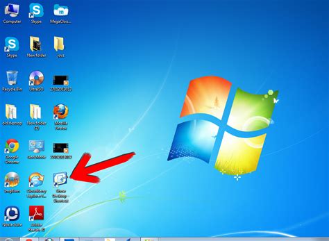 show desktop icon in quick launch