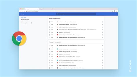 show history in chrome