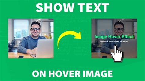 show image on text hover