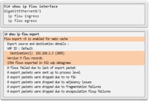 show ip flow export